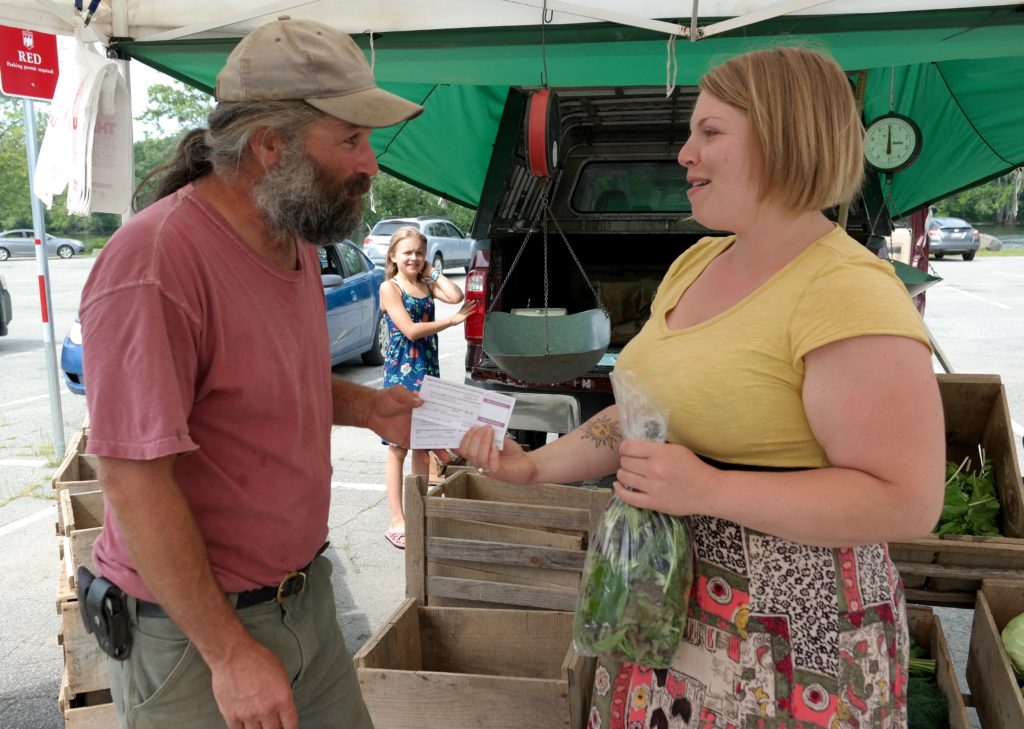 Using WIC checks at farmers' markets Maine Federation of Farmers